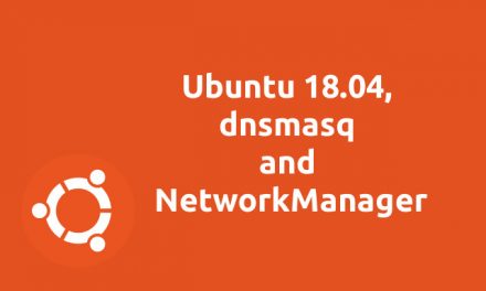 Ubuntu 18.04, dnsmasq and networkmanager